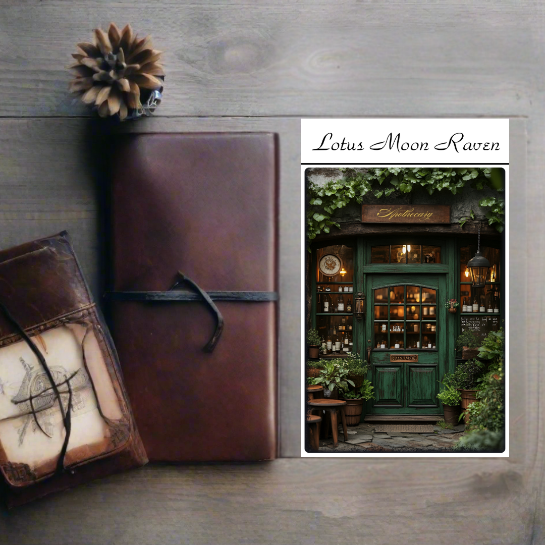 Apothecary Full Half Sheet