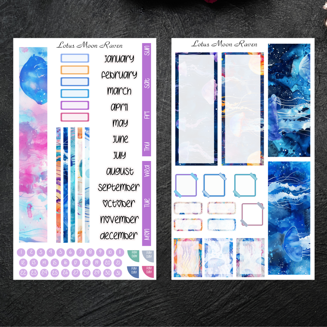 Jellyfish Hobo Weeks Monthly Kit