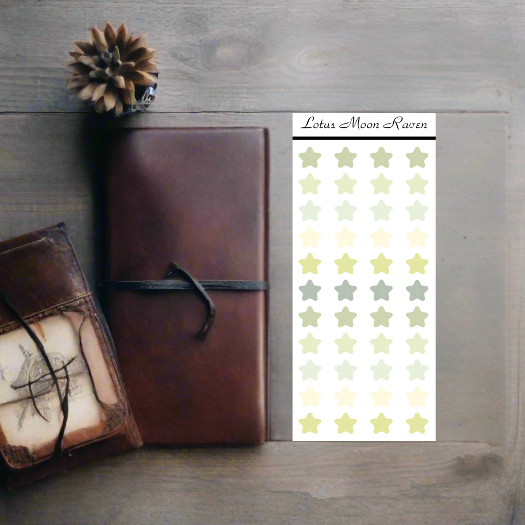 Herb Garden Dot Stickers