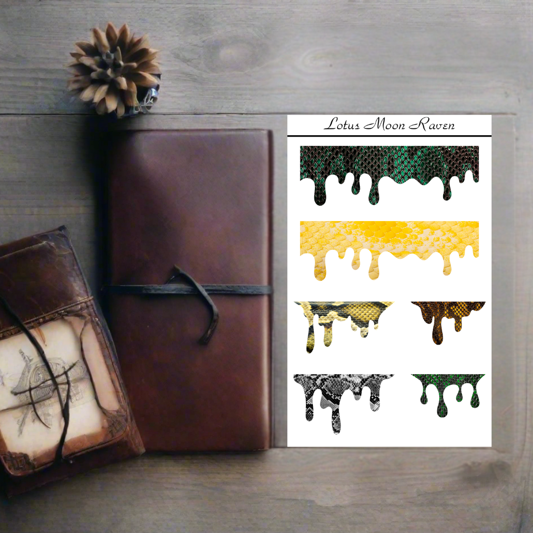 Snake Skin Drip Sheet