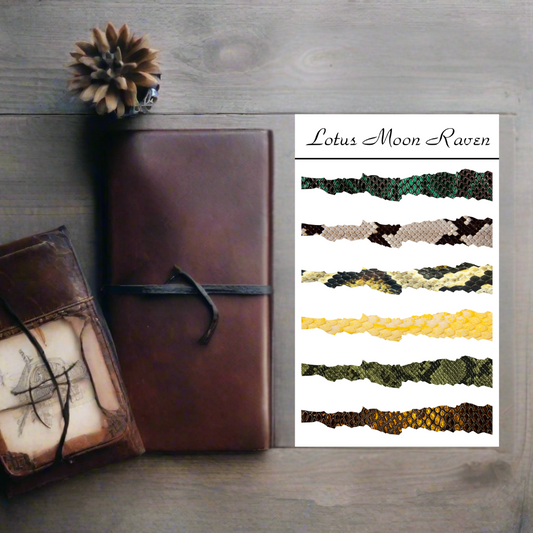 Snake Skin Washi Deco