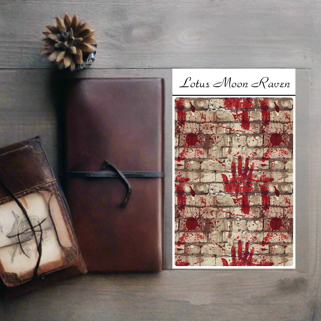 Bloody Walls Full Half Sheet