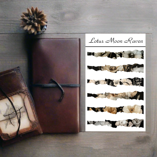 Whispers of a Flower Washi Deco