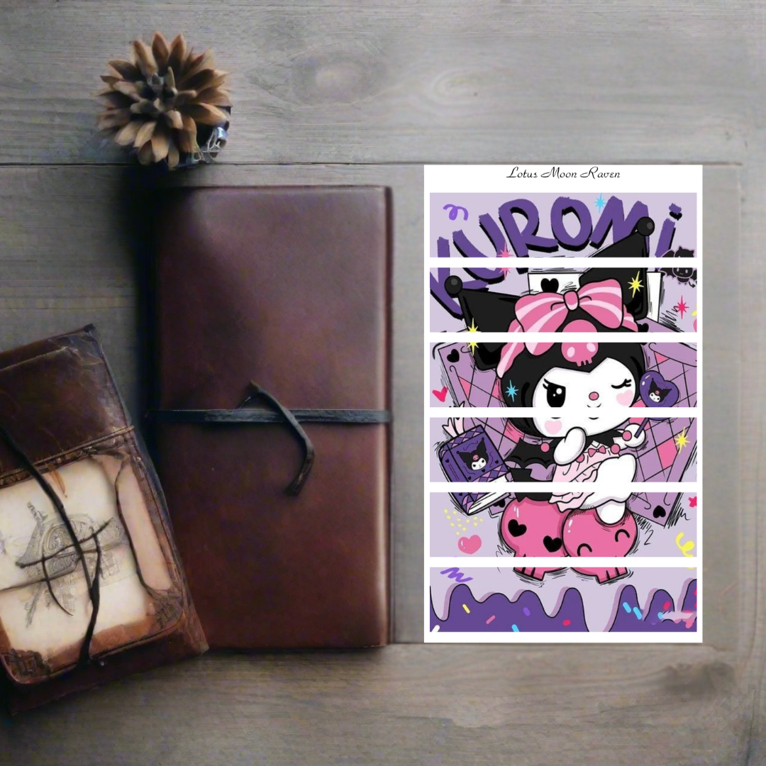 Lil Devil Rabbit Pocket Scene Sheet