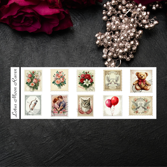 Sweet Love Stamp Booklet Style Sheet