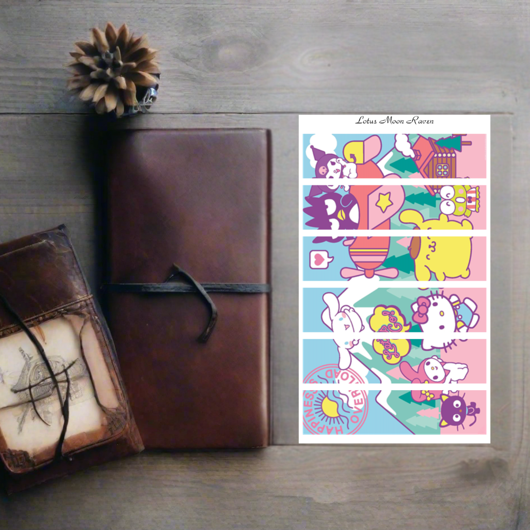 Pretty Kitty and Friends Pocket Scene Sheet