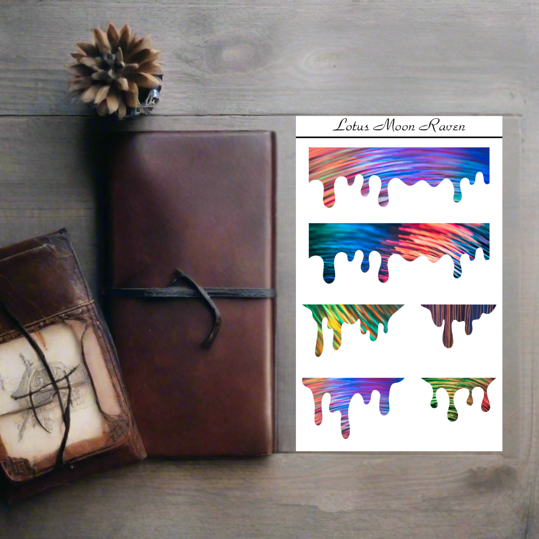 Neon Lights Drip Sheet