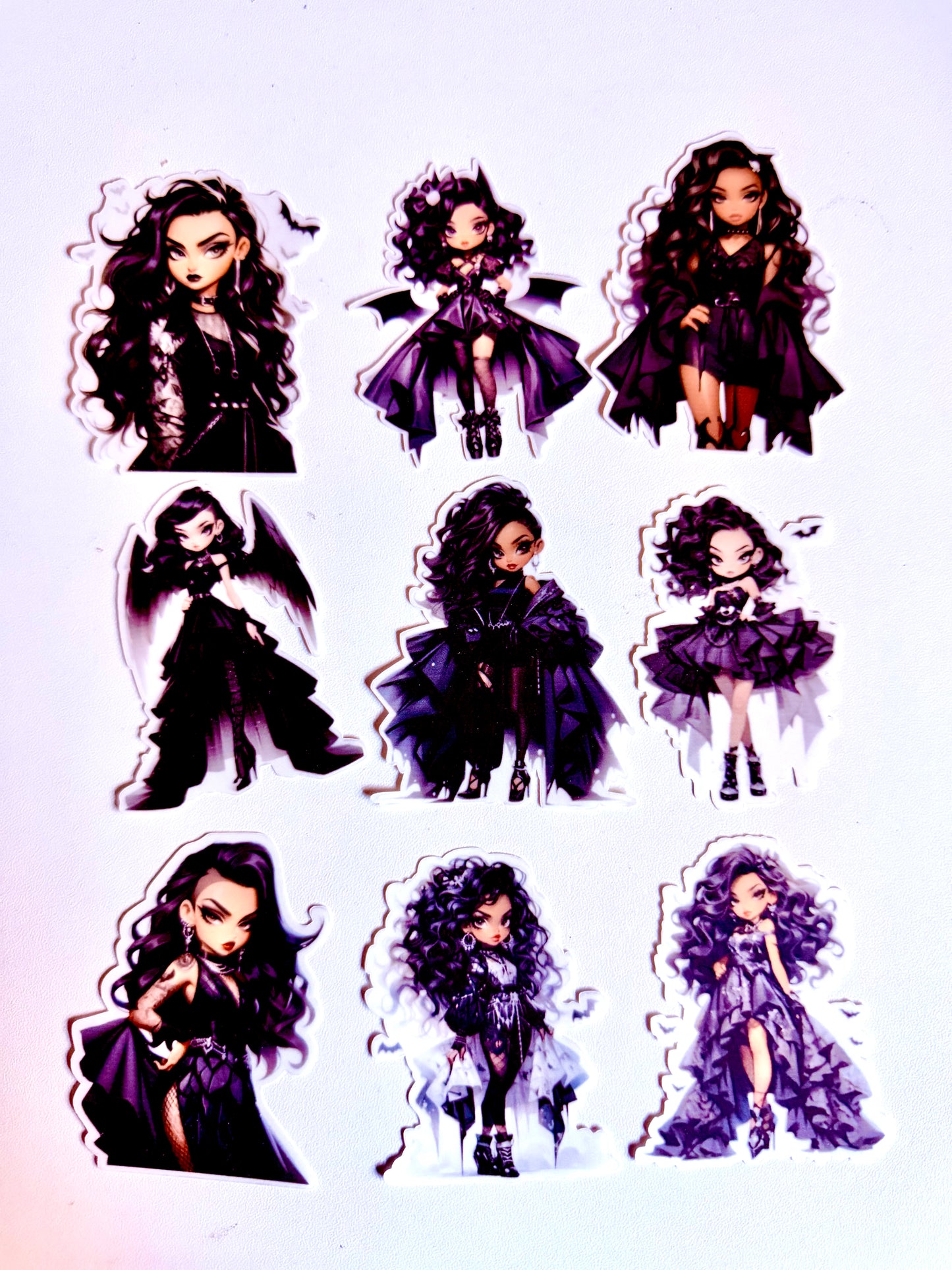 Dark Haired Goth Girls 2