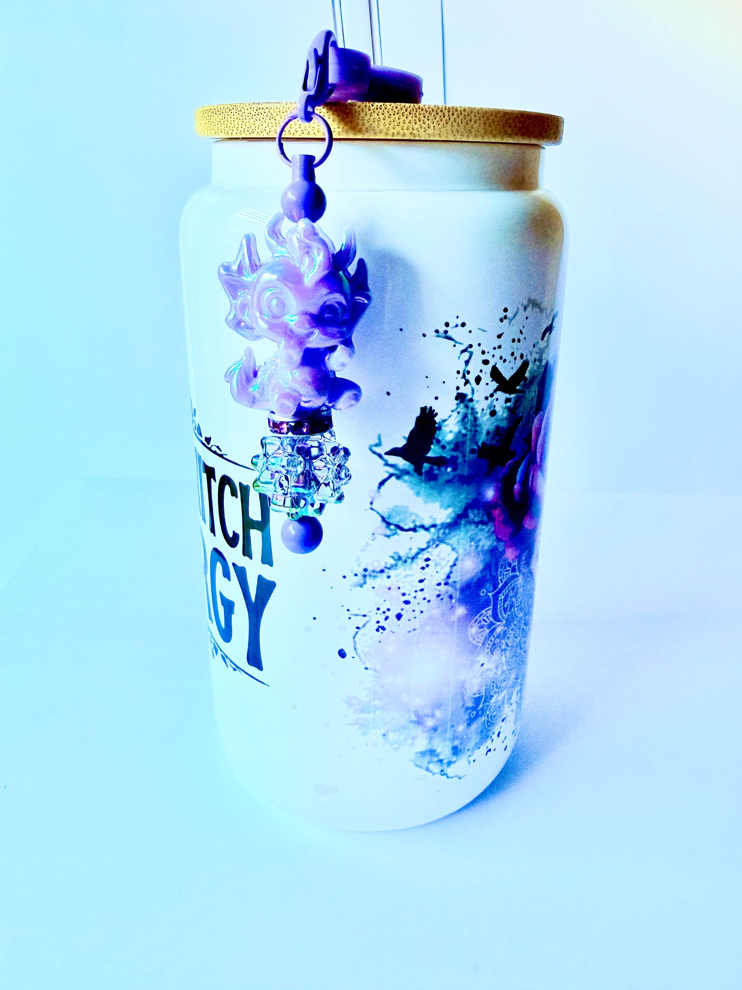 Lil Dragon Straw Charm