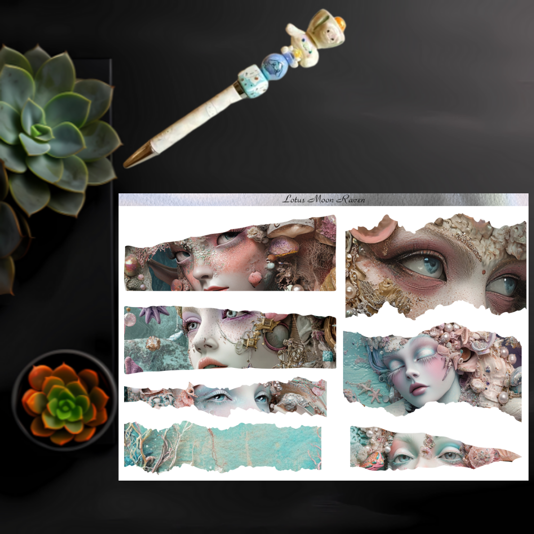 Pastel Mermaid Journaling Kit