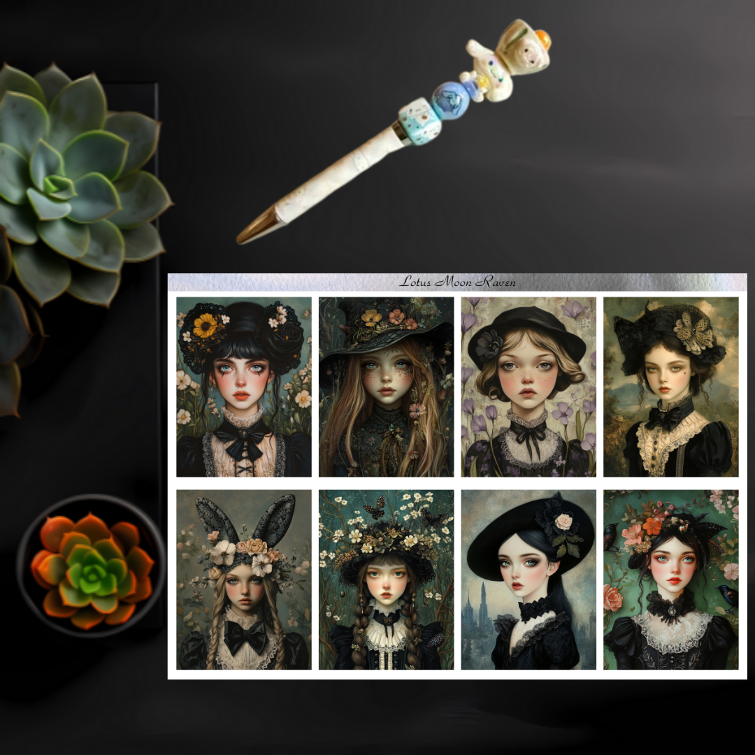 Flower Girls Portrait