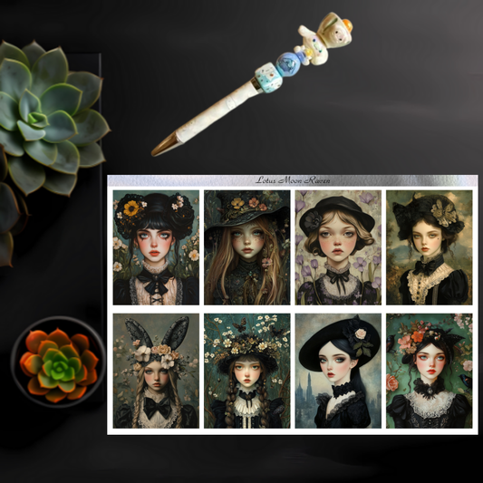 Flower Girls Portrait