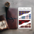 Plaid Washi Deco