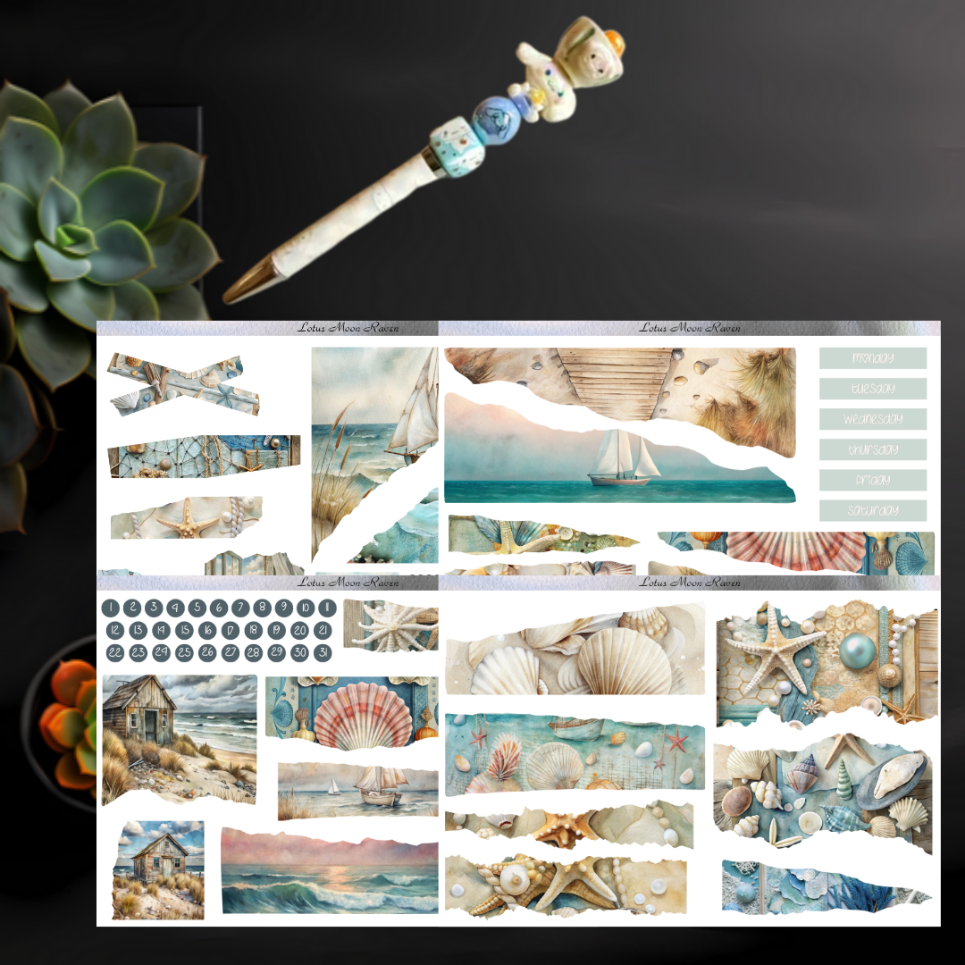 Coastal Dreams Journaling Kit