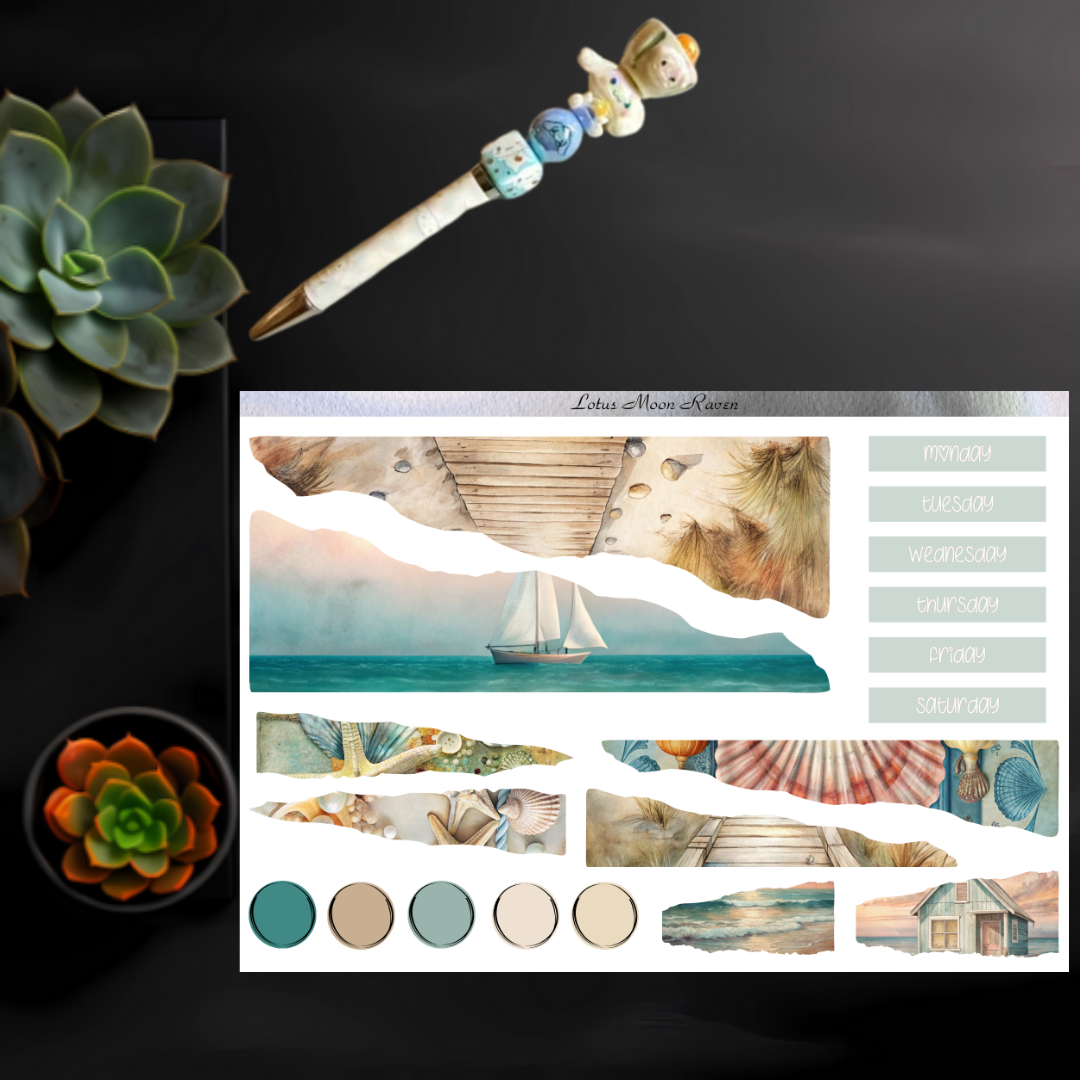 Coastal Dreams Journaling Kit