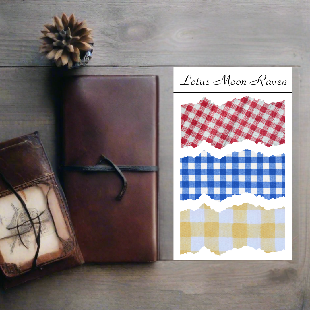 Picnic Blanket Washi Deco