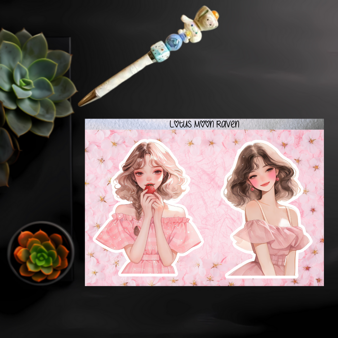 Strawberry and Pink Girls