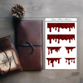Blood Drip Sheet