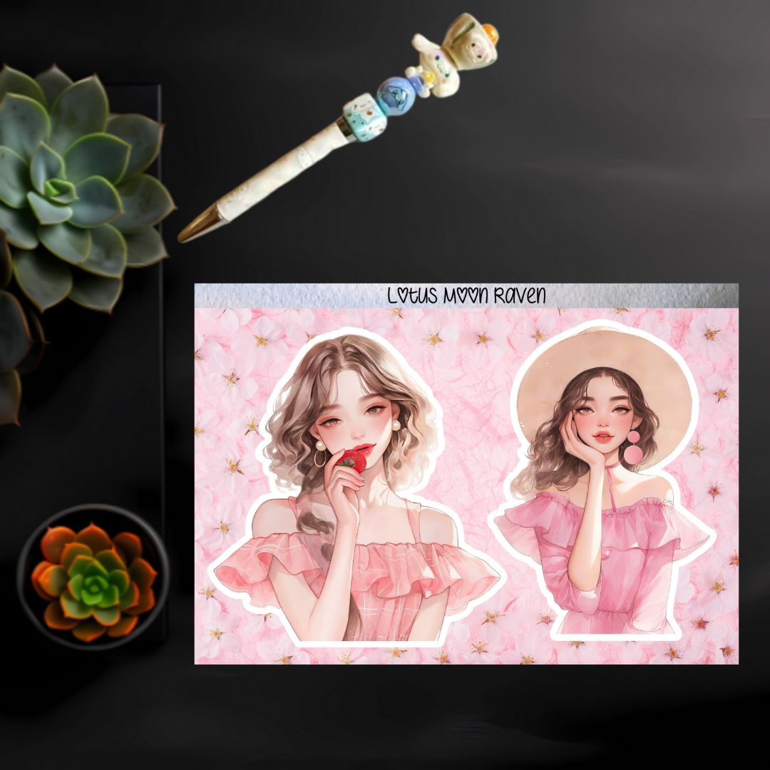 Strawberry and Pink Girls