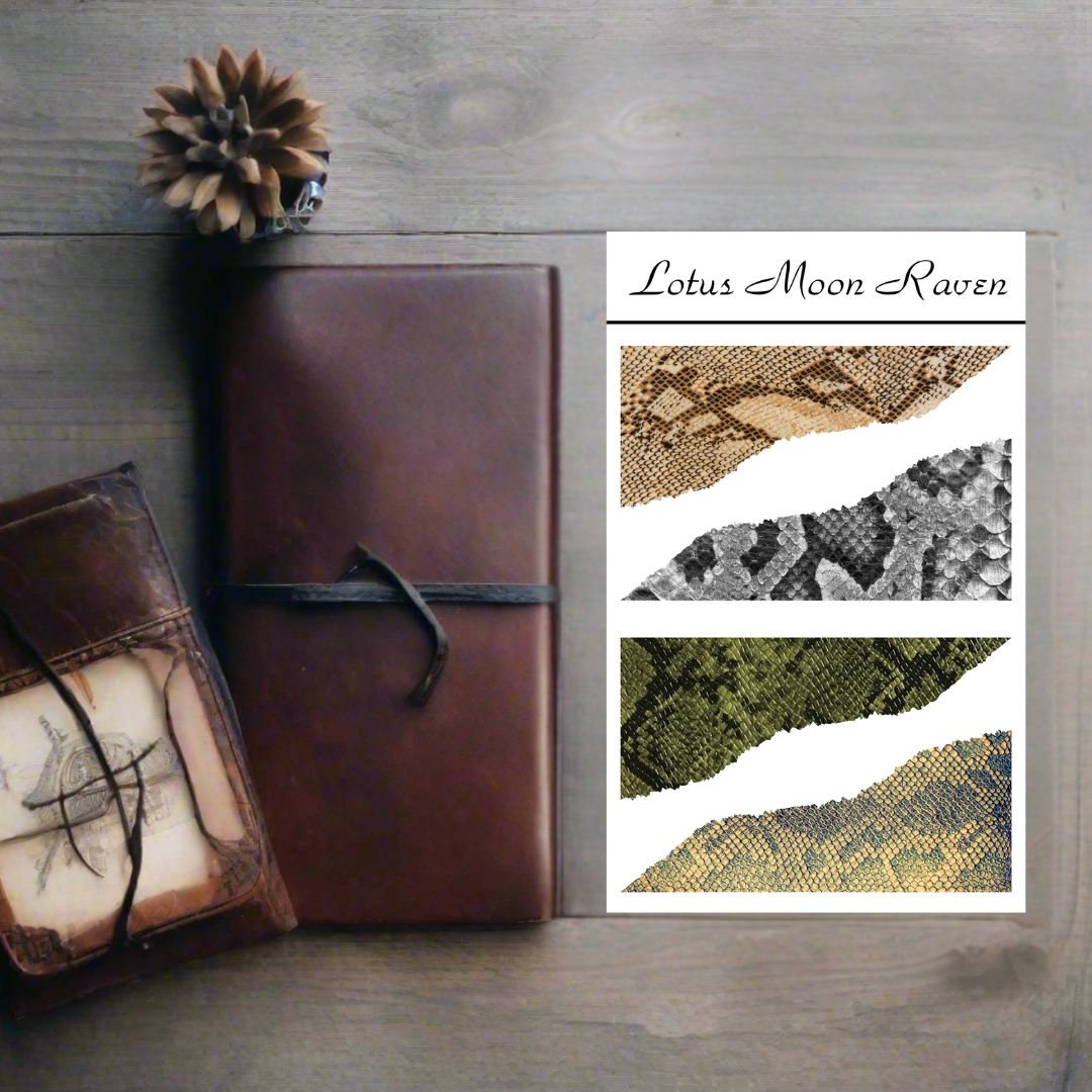 Snake Skin Washi Deco