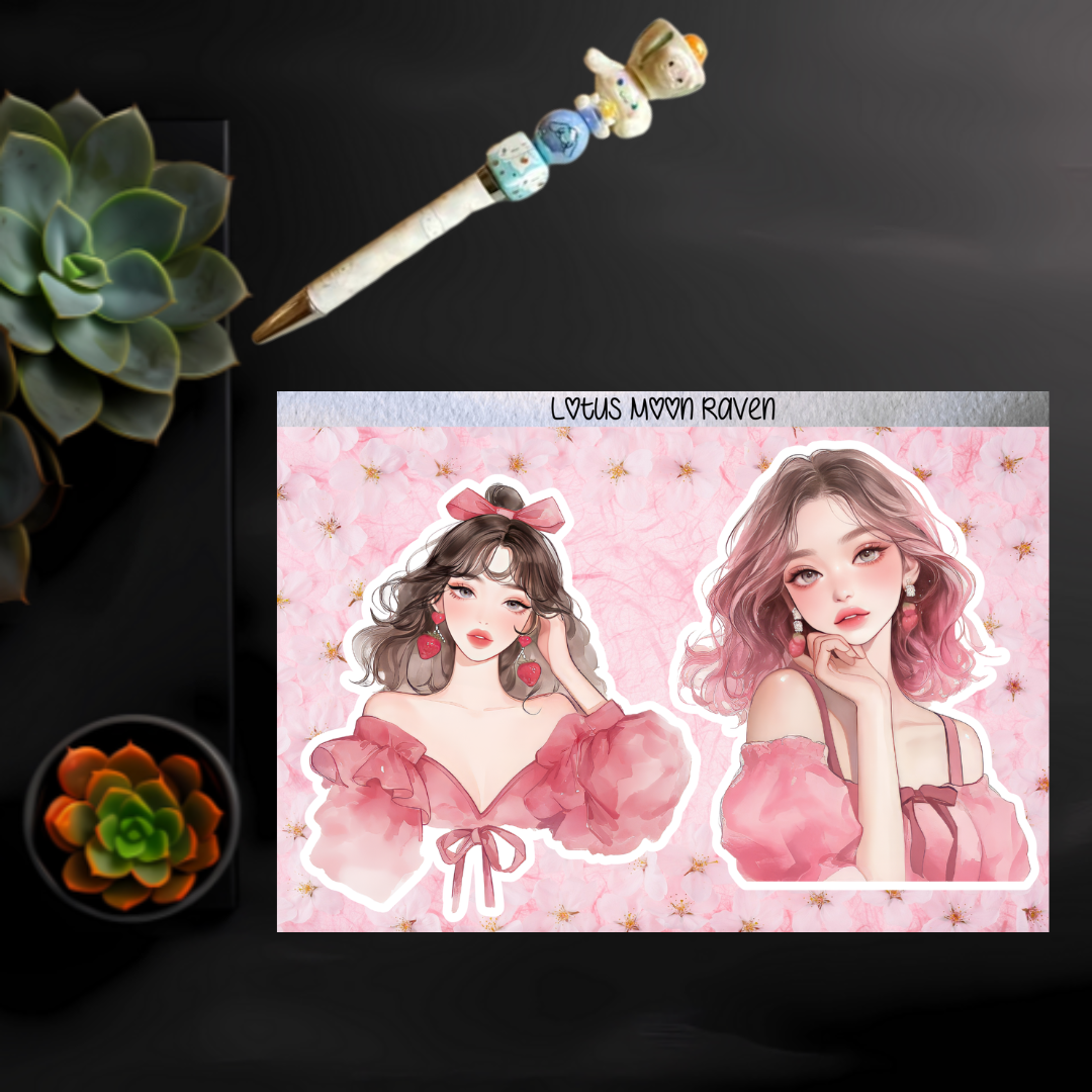 Strawberry and Pink Girls