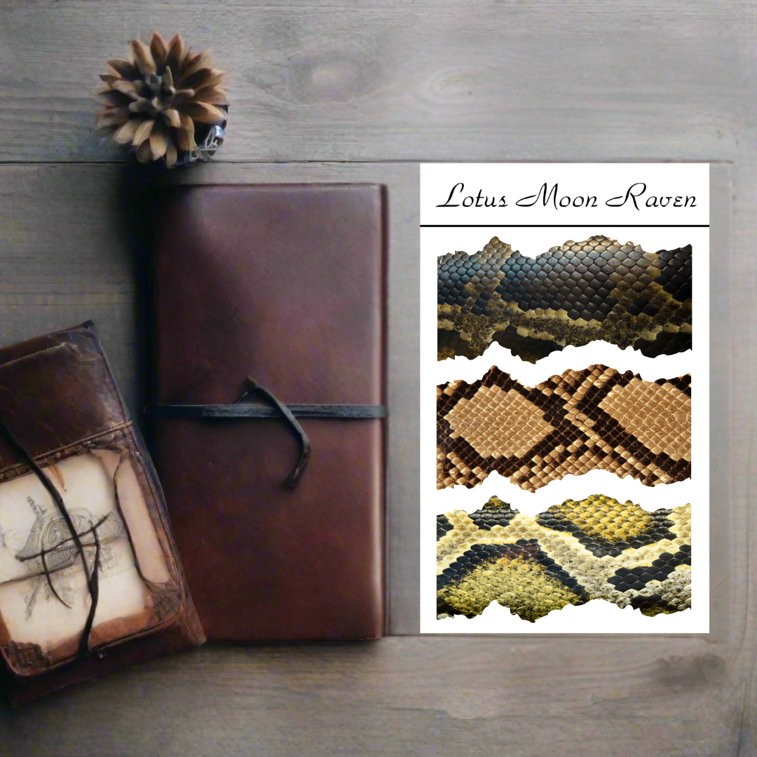Snake Skin Washi Deco