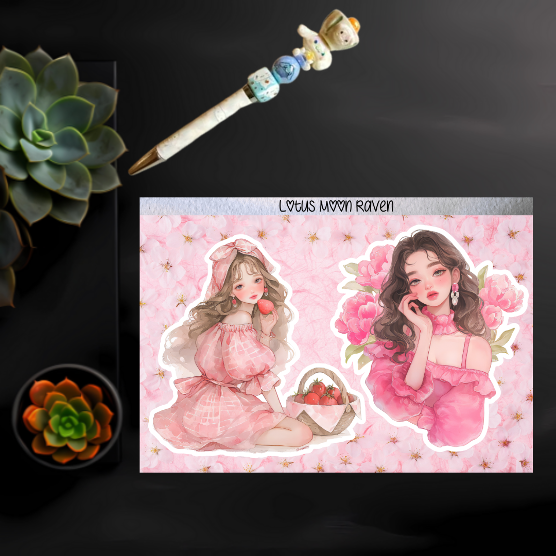 Strawberry and Pink Girls