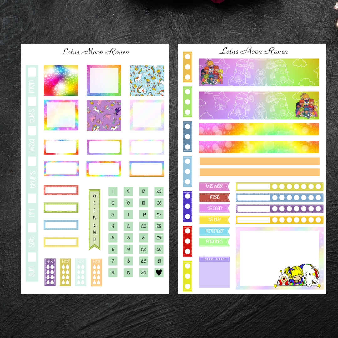 Rainbow Girl Hobo Weeks Kit