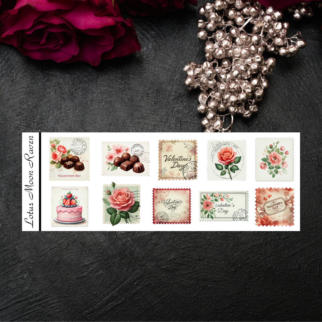 Sweet Love Stamp Booklet Style Sheet