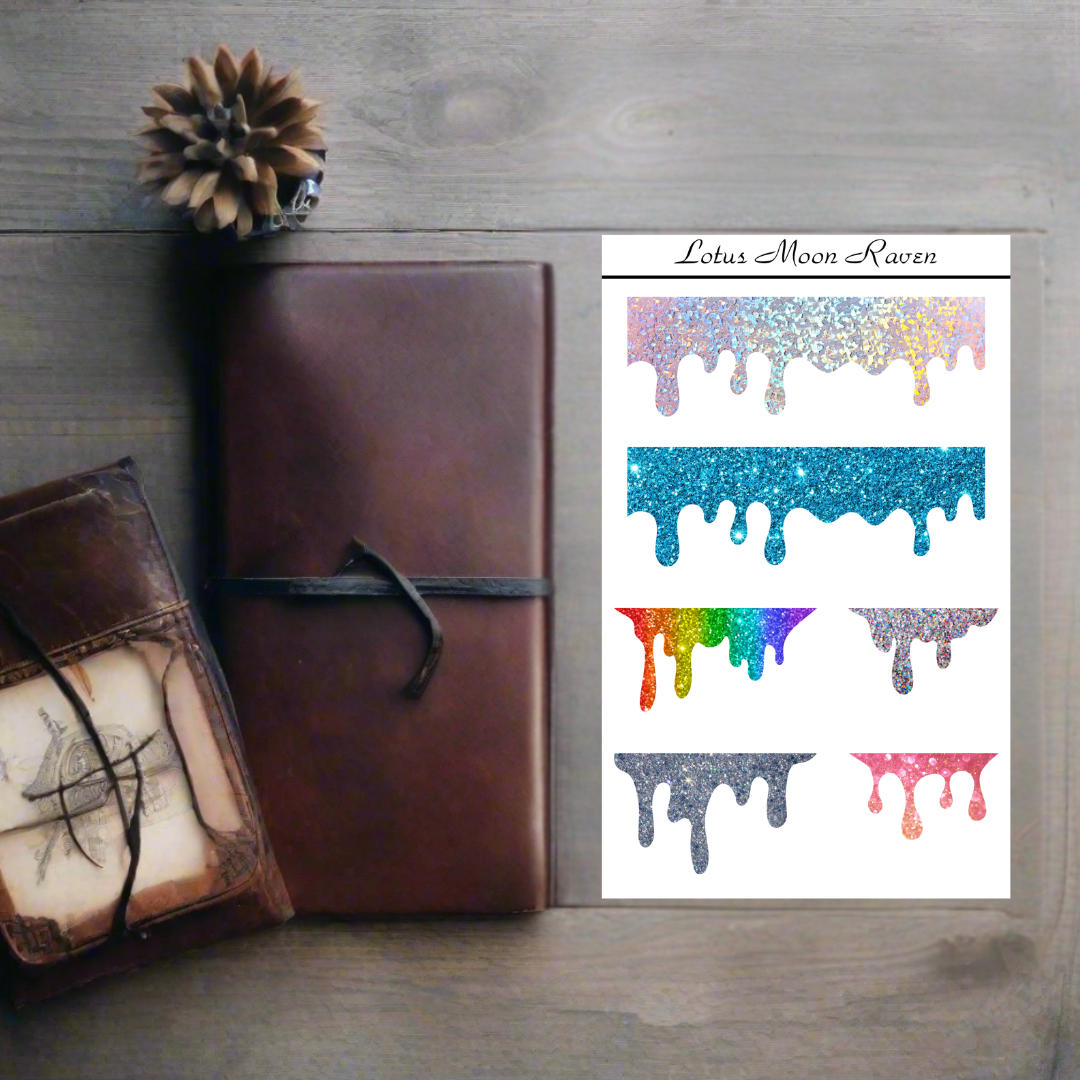 Glitter Drip Sheet