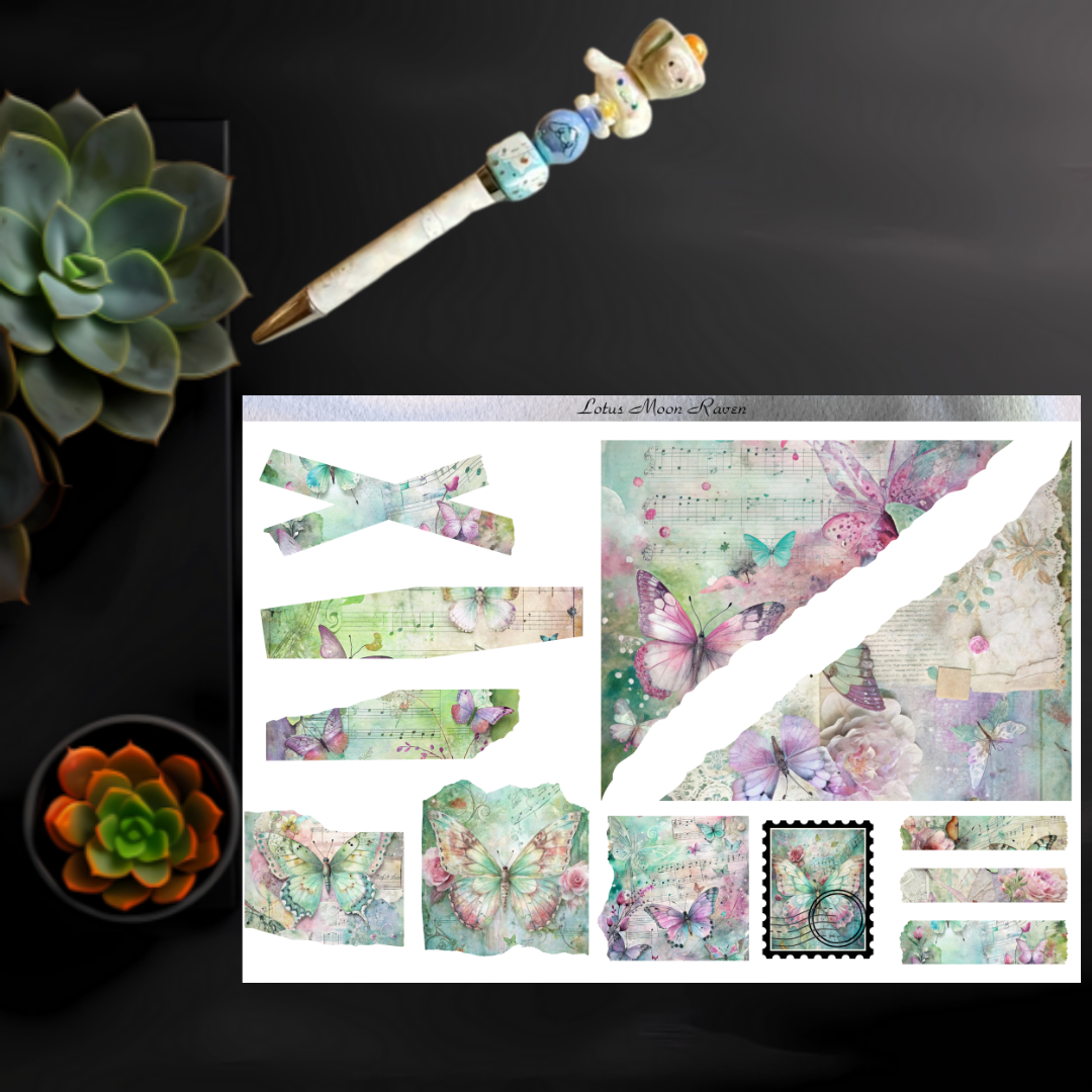 Song of the Butterfly Journaling Kit