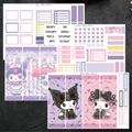 Lil Devil Rabbit and Lil Angel Rabbit Full Scene Hobo Cousin Kit