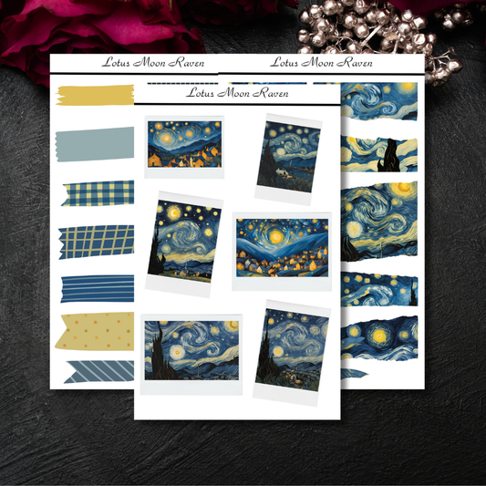 Starry Night Skies Journaling Kit