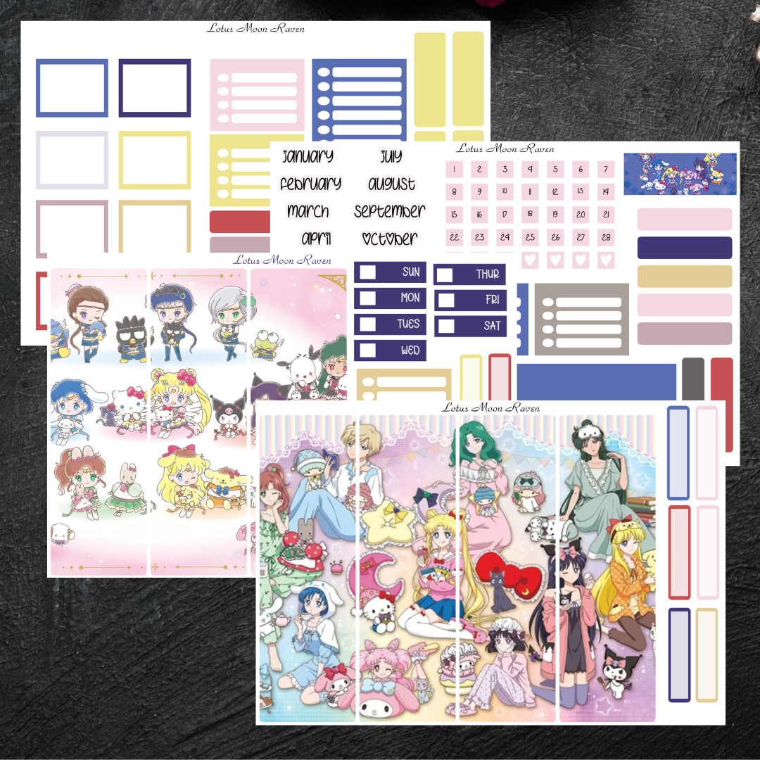 Magical Guardians and Pretty Kitty Friends Full Scene Hobo Cousin Kit