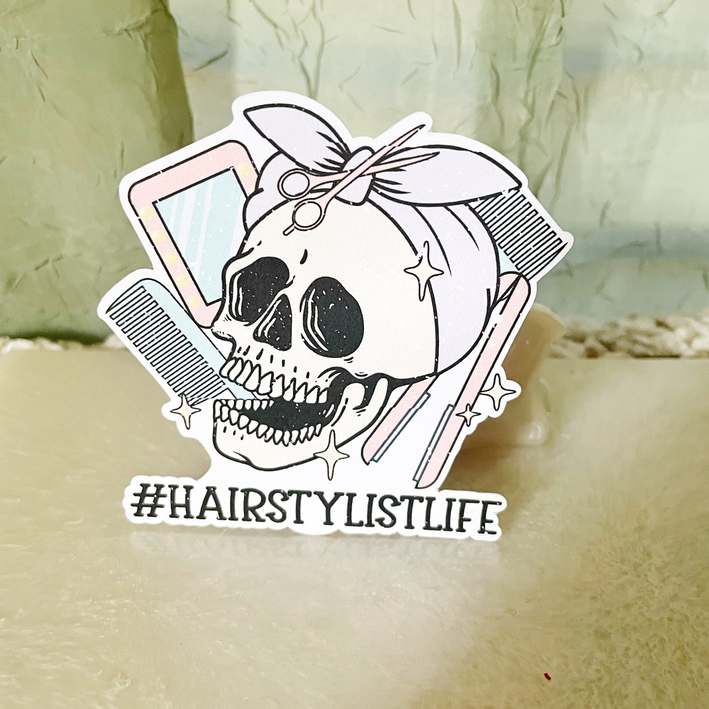 Skull Job Life Die Cuts