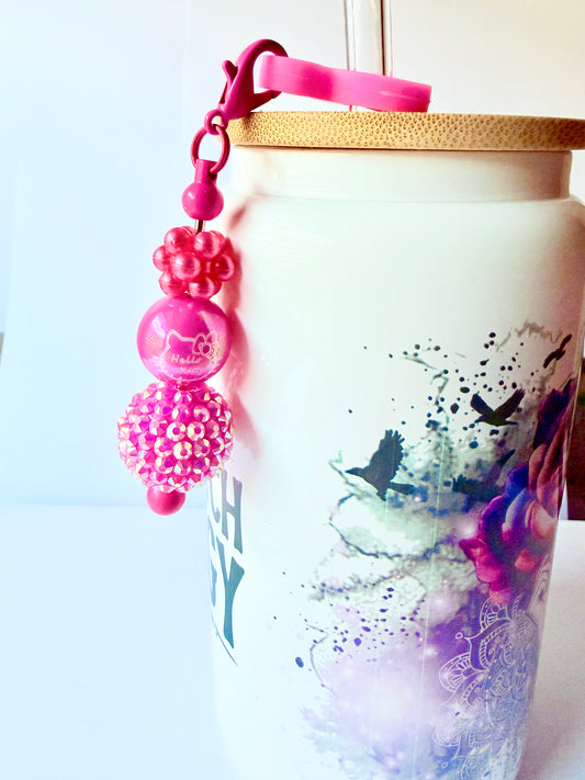Pretty Kitty Straw Charm