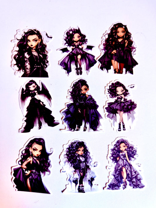 Dark Haired Goth Girls 2