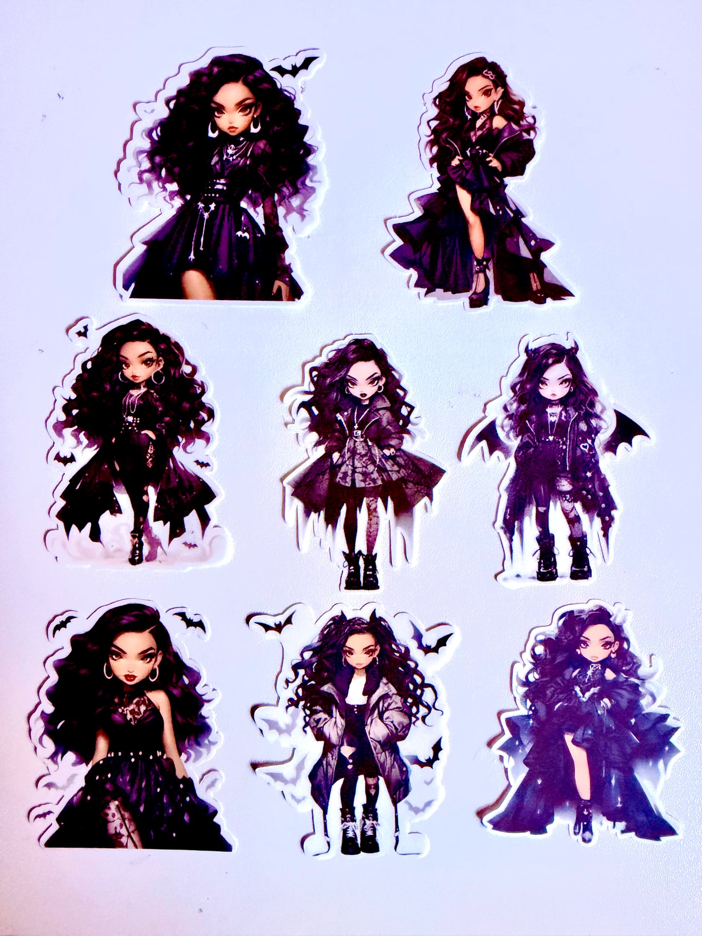 Dark Haired Goth Girls 3