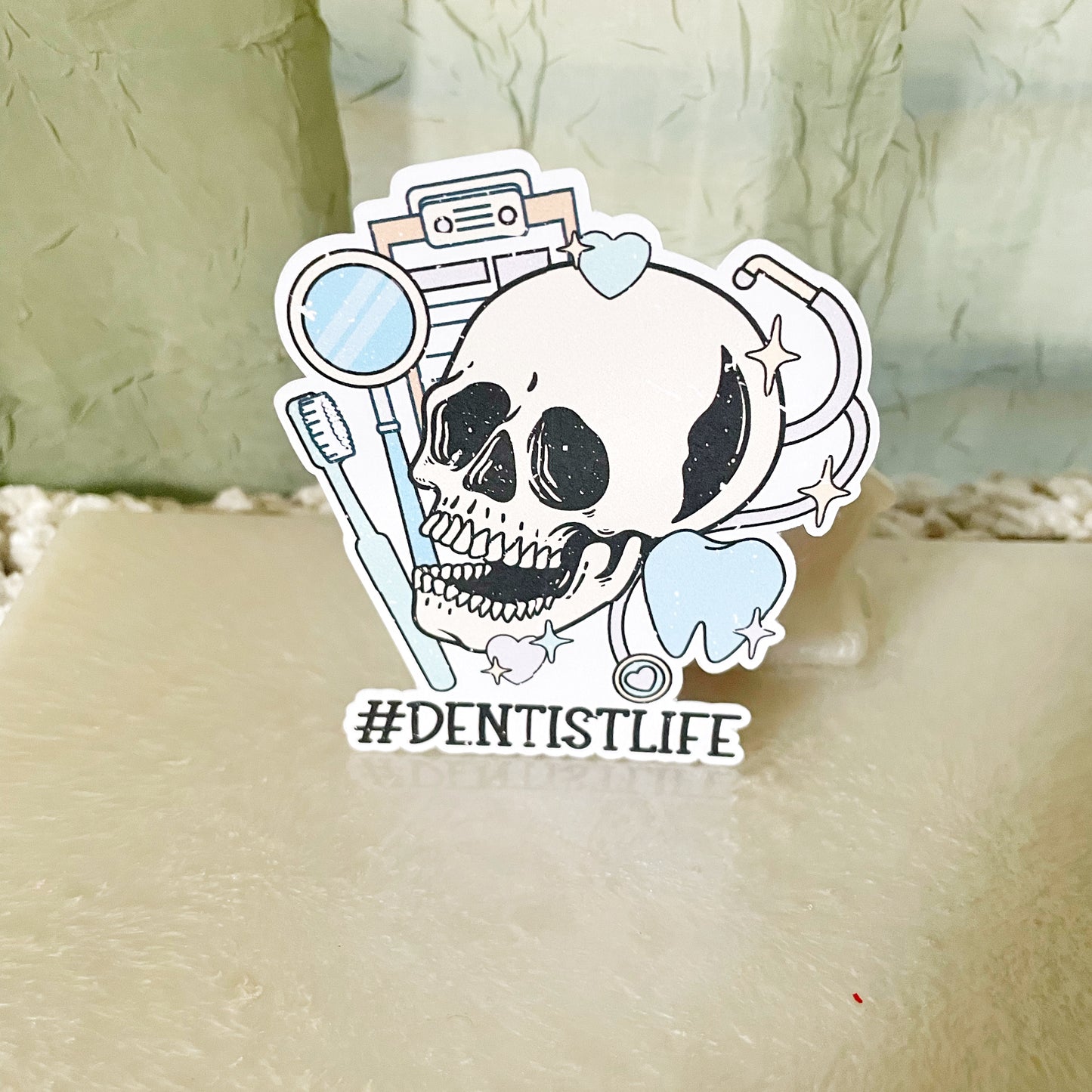 Skull Job Life Die Cuts