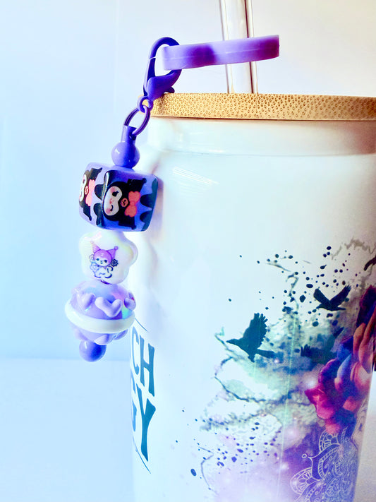 Lil Devil Rabbit Straw Charm