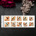 Petals and feathers Stamp Booklet Style Sheet