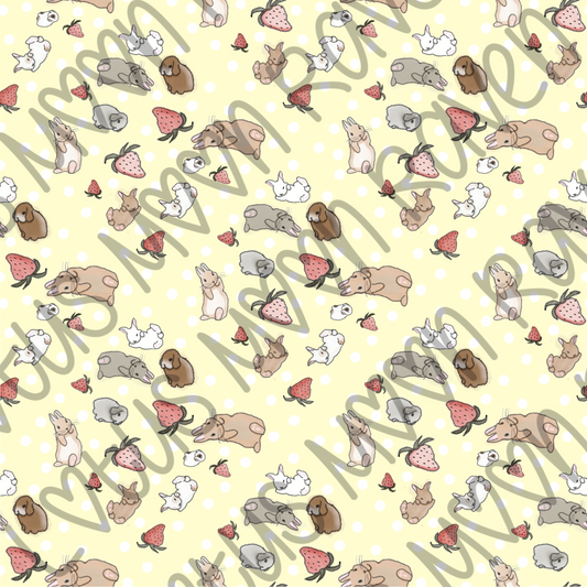Strawberry Bunnies Papers