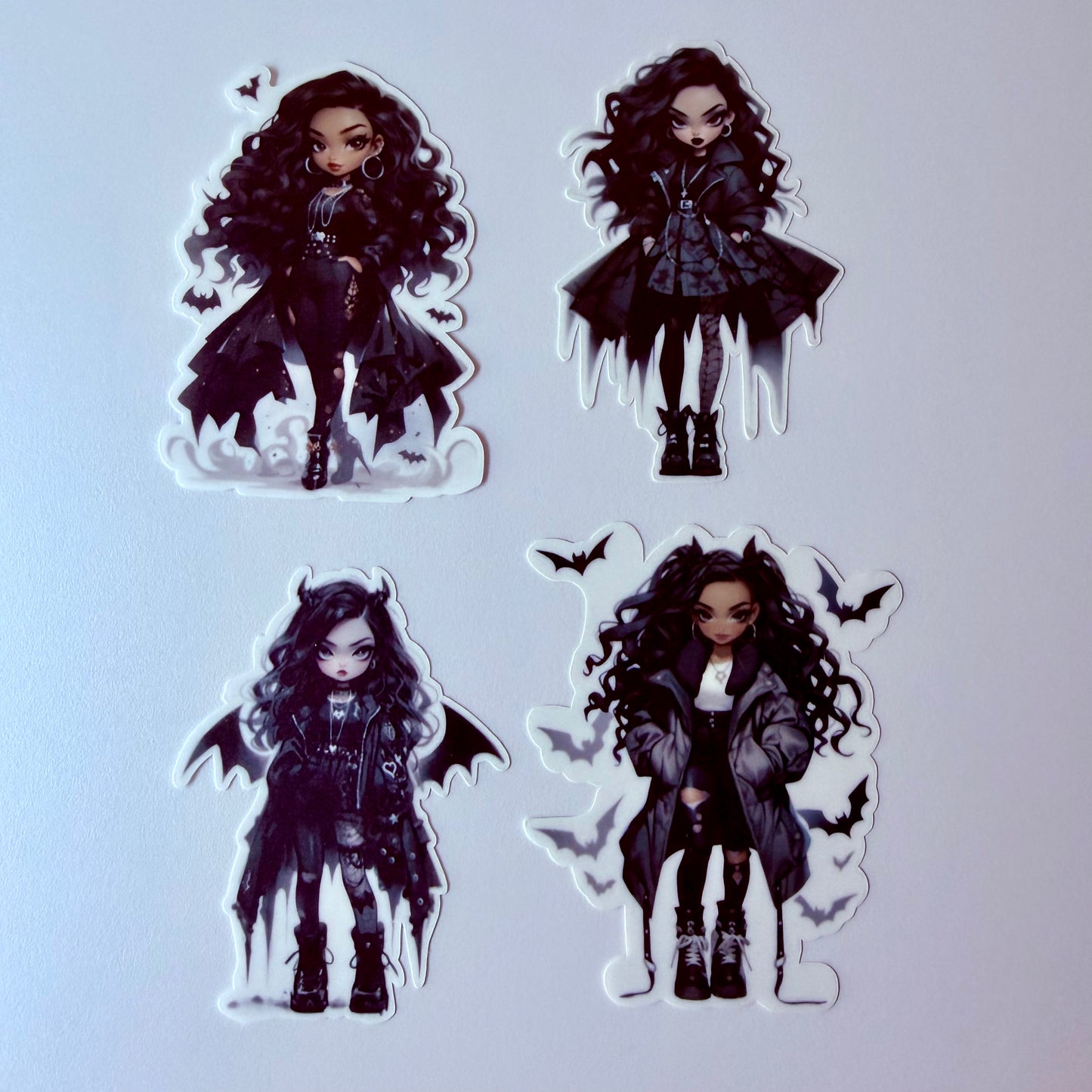 Dark Haired Goth Girls 3